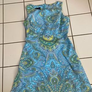 Pantology Paisley sleeveless dress